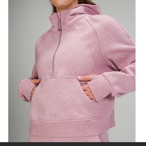 Lululemon Scuba Oversized Half Zip Hoodie